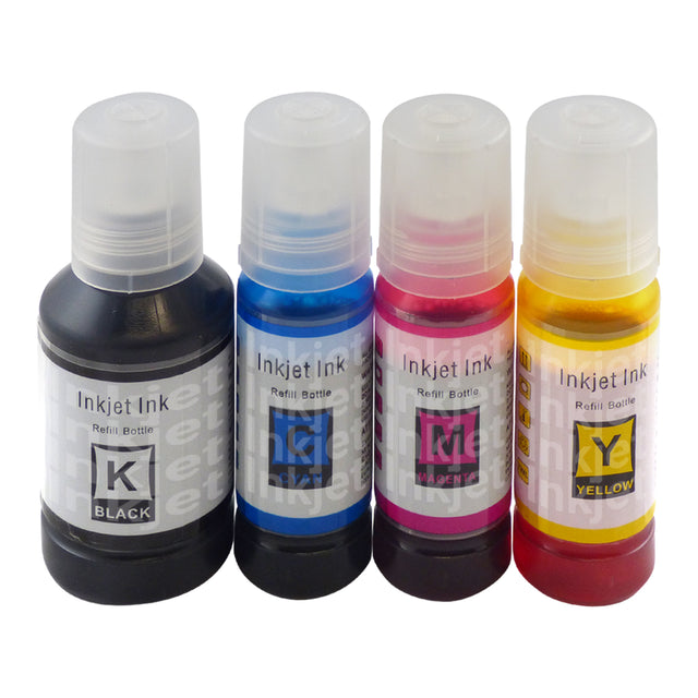 Premium Kompatibel Epson EcoTank Bläckflaskor Multipack (Pigment) - 113, 112, 114