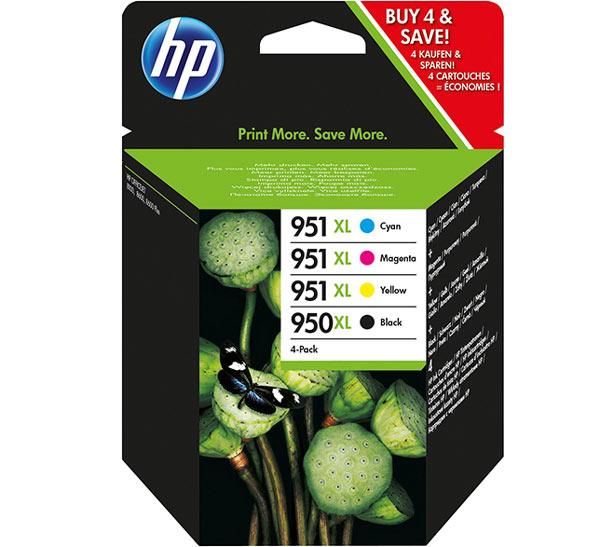 Orginal HP 950XL/951XL Bläckpatroner Multipack