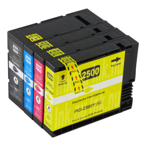 Premium Kompitabel Canon 2500XL Svart Bläckpatroner Multipack