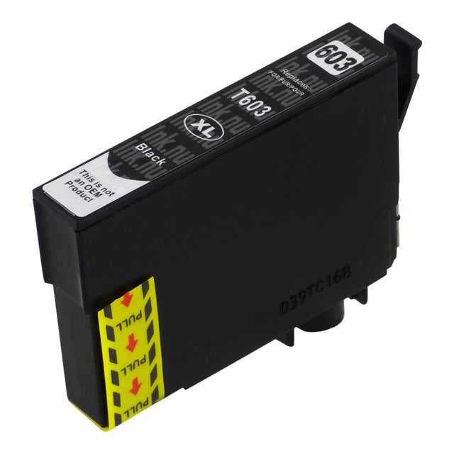 Premium Kompatibel Epson 603XL Svart (T03A1) Bläckpatron