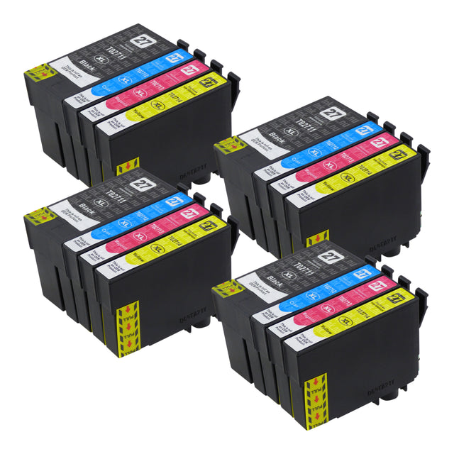 Premium Kompatibel Epson T27XL (T2716) Hög Kapacitet Bläckpatroner Multipack (4-pack)