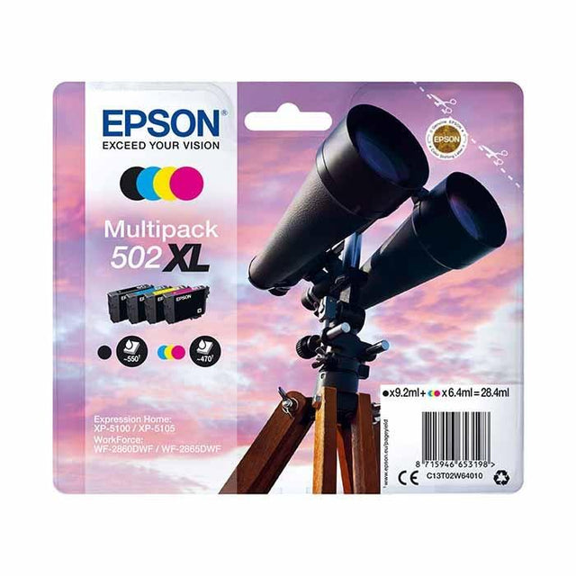 Orginal  Epson T502XL (T02W) Bläckpatroner Multipack