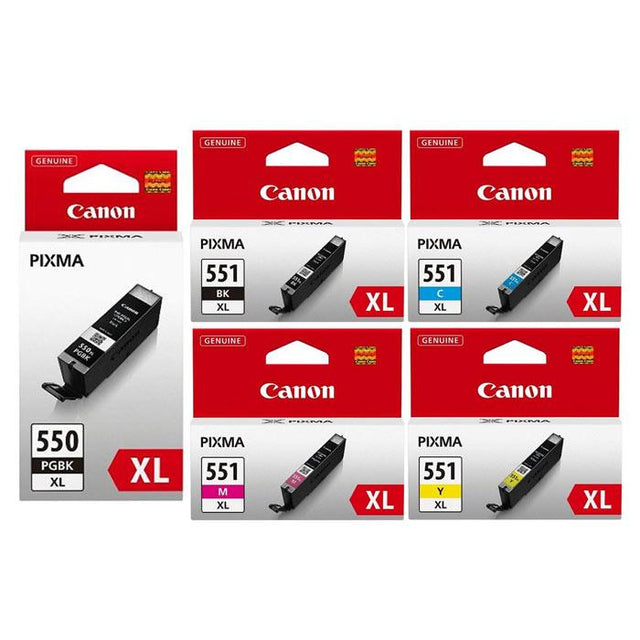 Original Canon PGI-550/CLI-551XL Bläckpatroner Multipack