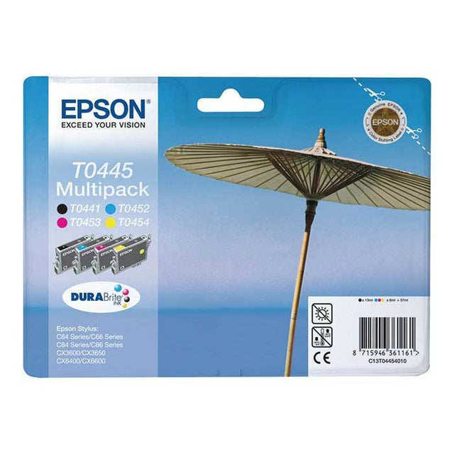 Original Epson T0445 Bläckpatroner Multipack