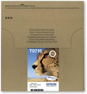 Original Epson T0715 Bläckpatroner Multipack
