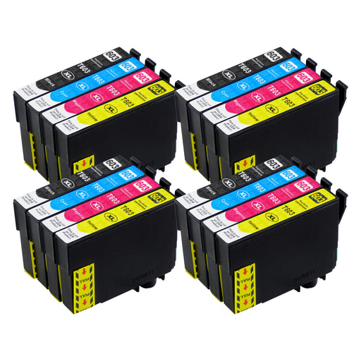 Premium Kompatibel Epson 603XL ((T03A6) Hög Kapacitet Multipack Bläckpatroner (4-pack)