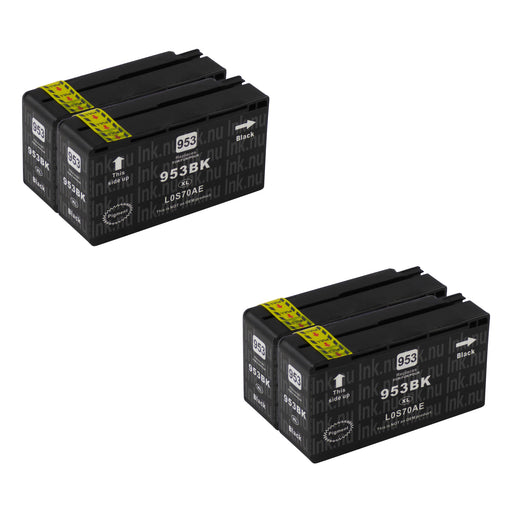 Premium Kompatibel HP 953XL (L0S70AE) Hög Kapacitet Bläckpatroner Cartridge (4-rtridge)