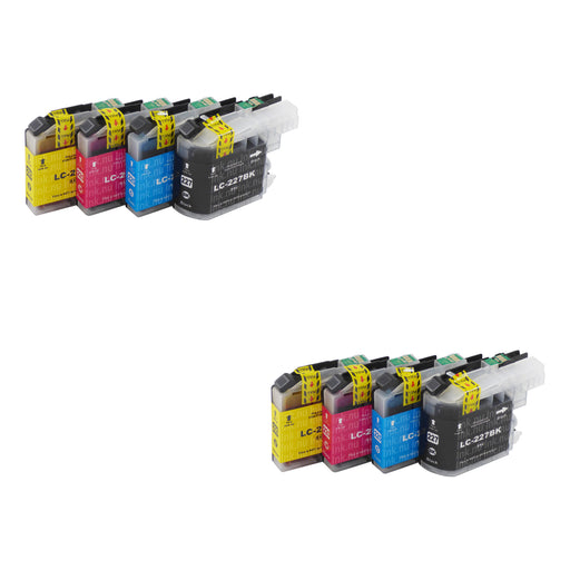 Premium Kompatibel Brother LC227XL Bläckpatroner Multipack (2-pack)