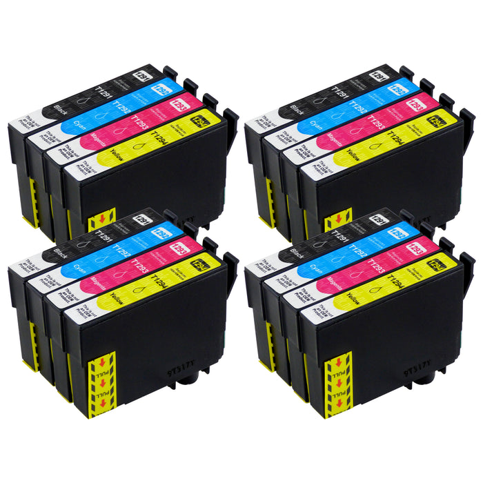Premium Kompatibel Epson T1295 Hög Kapacitet Bläckpatroner Multipack (4-pack)