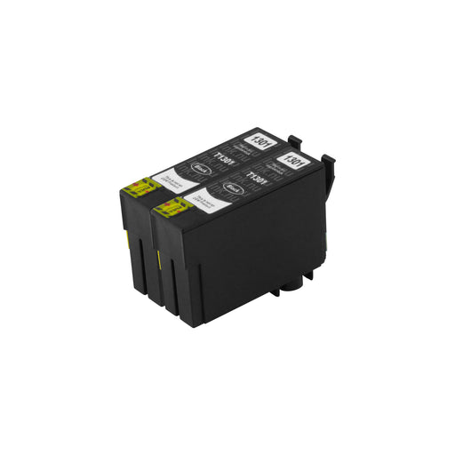 Premium Kompatibel Epson T13XL (T1301) Hög Kapacitet Svart Bläckpatroner Tvåpack