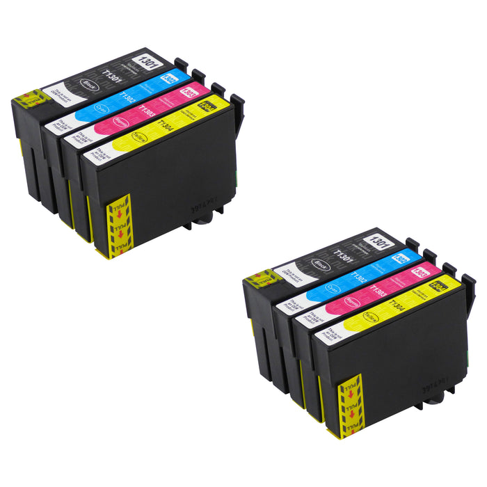 Premium Kompatibel Epson T13XL (T1306) Hög kapacitet Bläckpatroner Multipack (2-pack)