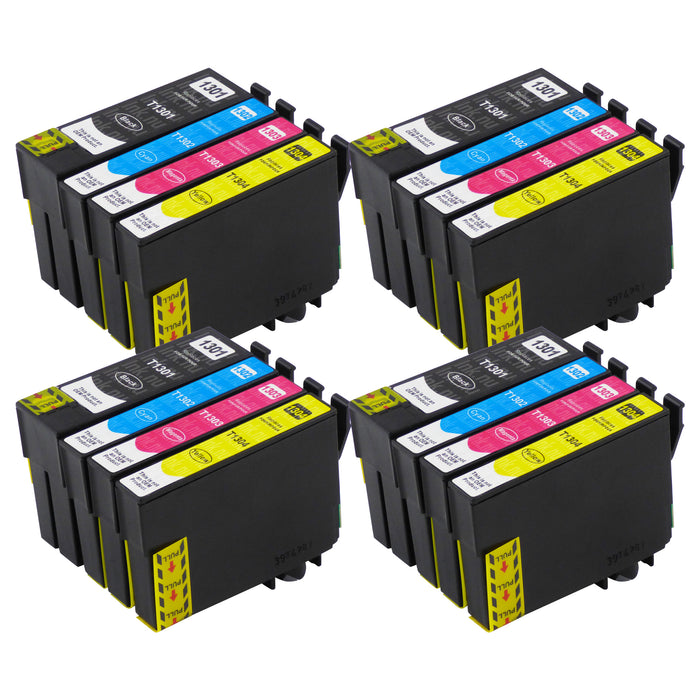 Premium Kompatibel Epson T13XL (T1306) Hög Kapacitet Bläckpatroner Multipack (4-pack)