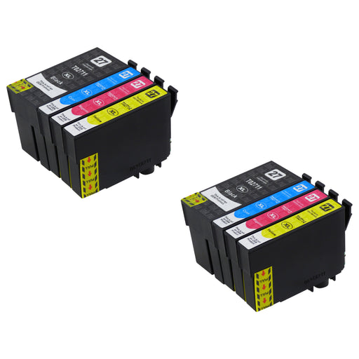 Premium Kompatibel Epson T27XL (T2716) Hög Kapacitet Bläckpatroner Multipack (2-pack)