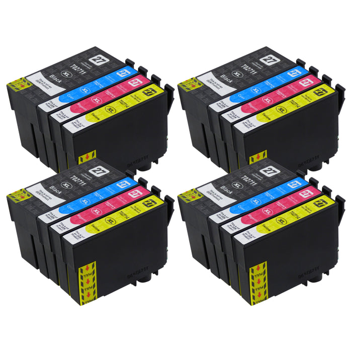 Premium Kompatibel Epson T27XL (T2716) Hög Kapacitet Bläckpatroner Multipack (4-pack)